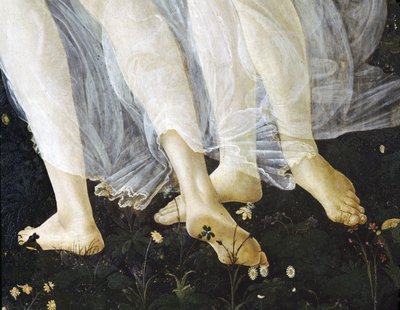 Primavera (detail) by Sandro Botticelli